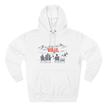Premium Vail, Colorado Après-ski Hoodie - Unisex Sweatshirt