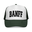 Banff, Canada Collegiate Style Trucker Hat-4
