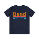 Bend, Oregon Shirt - Mountain Sunset Unisex Bend T-Shirt-8