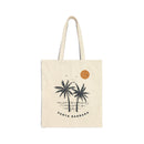 Santa Barbara, California Tote Bag - Cotton Canvas Santa Barbara Bag-1