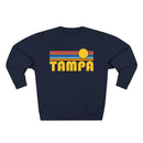 Premium Tampa, Florida Retro Sun Graphic Sweatshirt-6
