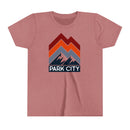 Park City, Utah Youth Shirt - Retro Mountain Park City Kid's T-Shirt-1