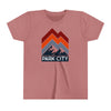 Park City, Utah Youth Shirt - Retro Mountain Park City Kid's T-Shirt