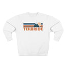 Premium Telluride, Colorado Retro Mountain Graphic Sweatshirt-3
