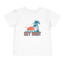 Key West, Florida Toddler T-Shirt - Retro Palm Tree Toddler Key West Shirt-2