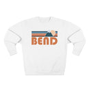 Premium Bend, Oregon Retro Mountain Graphic Sweatshirt-3