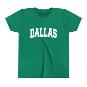 Dallas, Texas Youth Graphic Tee - Kids Dallas T Shirt