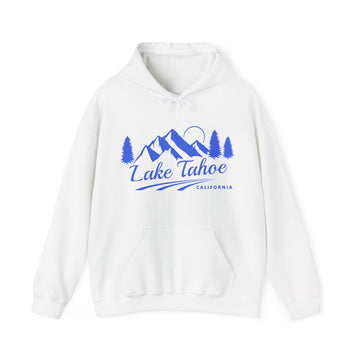 Buy white Lake Tahoe, California Hoodie - Unisex Mountain Lake Tahoe Hoodie Sweatshirt