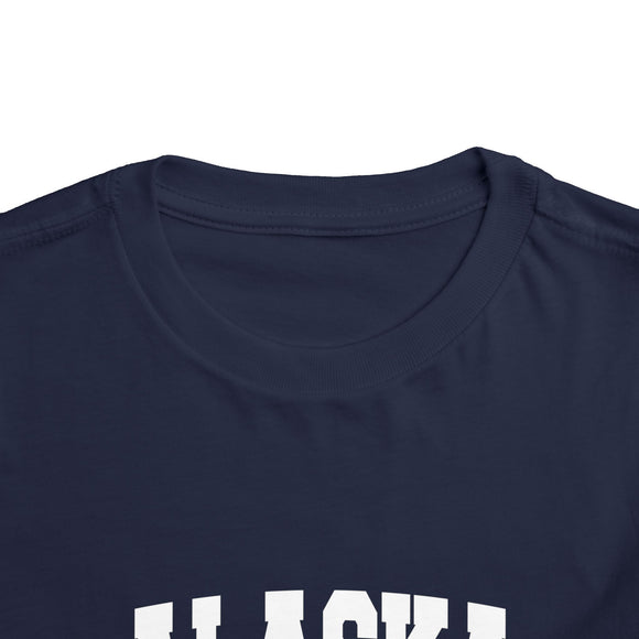 Alaska Toddler Graphic Tee - Kids Alaska Vacation T-Shirt