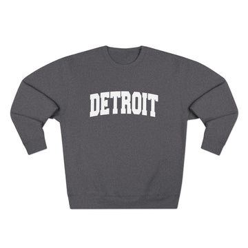 Premium Detroit, Michigan Retro Graphic Sweatshirt