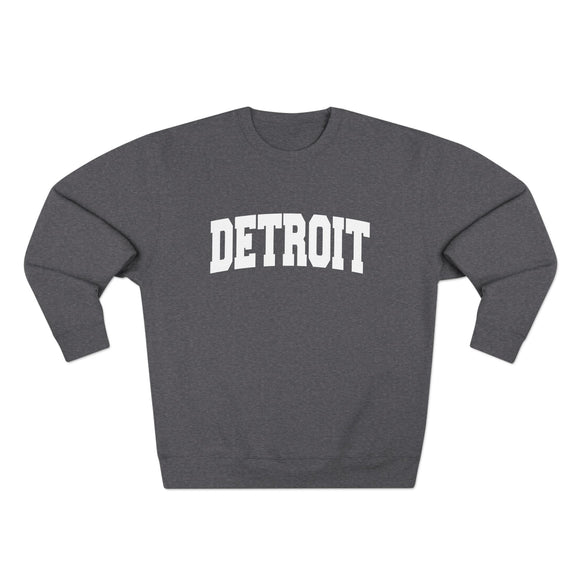 Premium Detroit, Michigan Retro Graphic Sweatshirt