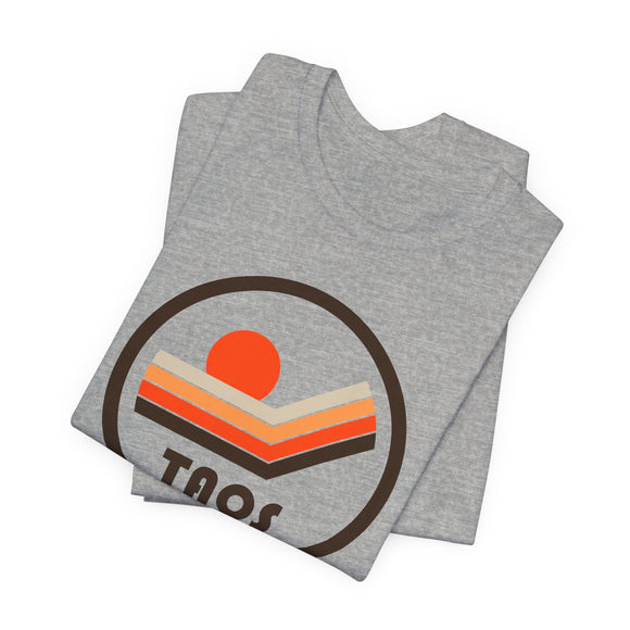 Taos, New Mexico T-Shirt - Sunset Mountain Graphic Tee