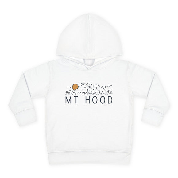 Mt Hood, Oregon Toddler Hoodie - Unisex Mt Hood Toddler Sweatshirt