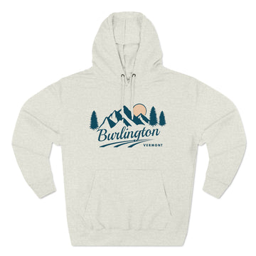 Buy oatmeal-heather Premium Burlington, Vermont Hoodie - Unisex Burlington Sweatshirt