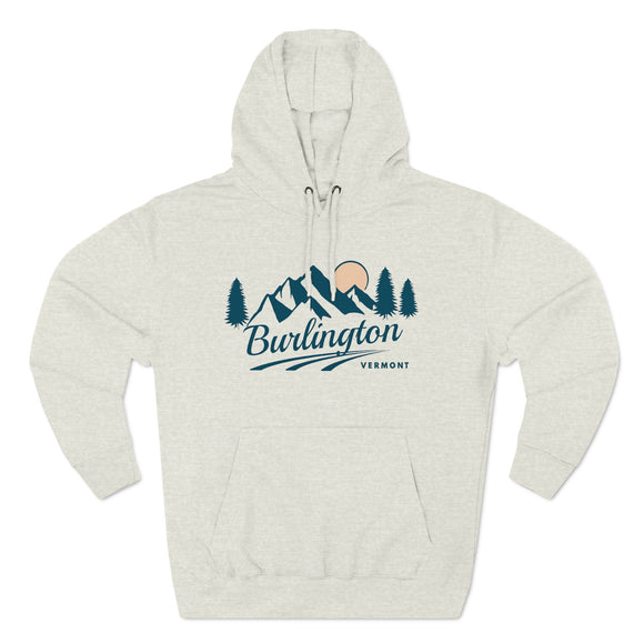 Premium Burlington, Vermont Hoodie - Unisex Burlington Sweatshirt