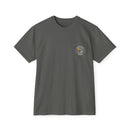 Jackson Hole, Wyoming Pocket Tee Shirt, Garment-Dyed Shirt, Mountain Graphic Tee, Comfort Colors-1