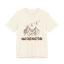 Washington Mountain T-Shirt — Vintage Gondola Ski Mountain Tee-1