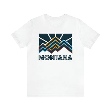 Buy white Montana T-Shirt - Retro Unisex Montana Shirt
