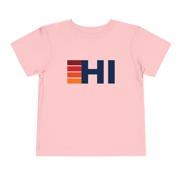 Hawaii Toddler Tee - Retro HI T-Shirt