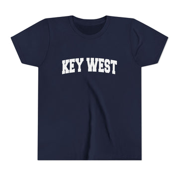 Buy navy Key West, Florida Youth Graphic Tee - Kids Key West T Shirt