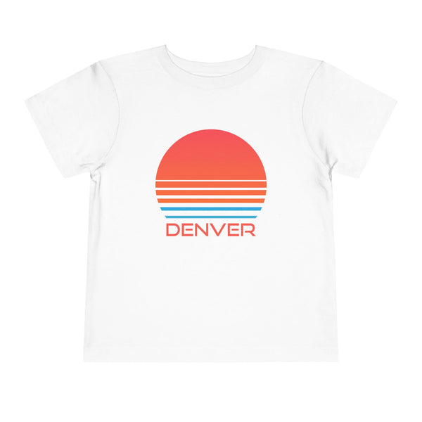 Denver, Colorado Toddler T-Shirt - Retro 80s Toddler Denver Shirt