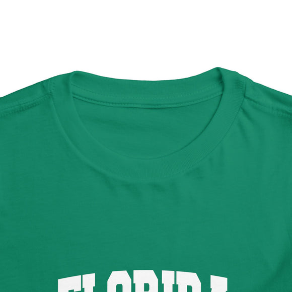 Florida Toddler Graphic Tee - Kids Florida Vacation T-Shirt