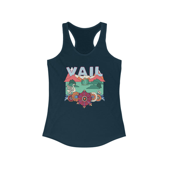 Vail, Colorado Women's Racerback Tank Top