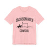 Jackson Hole, Wyoming Cowgirl Graphic Tee