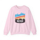 Bend, Oregon Sweatshirt - Unisex Retro Crewneck Bend Sweatshirt-2