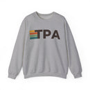 Tampa, Florida TPA Retro Stripe Sweatshirt-3