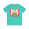Retro Crested Butte, Colorado T-Shirt, Mountain Sun Tee, Unisex Graphic Shirt, Vintage Top, Outdoor Adventure Clothing