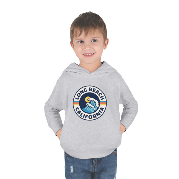 Long Beach, California Toddler Hoodie - Unisex Long Beach Toddler Sweatshirt