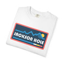 Jackson Hole, Wyoming Graphic Tee, Comfort Colors Retro Mountain Unisex Jackson Hole T shirt-7