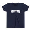 Asheville, North Carolina Youth Graphic Tee - Kids Asheville T Shirt