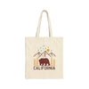California Tote Bag - Cotton Canvas California Bag