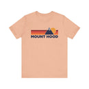Retro Mount Hood T-shirt, Mountain Tee, Vintage Mount Hood Unisex Jersey Shirt, Outdoor Hiking Apparel-4