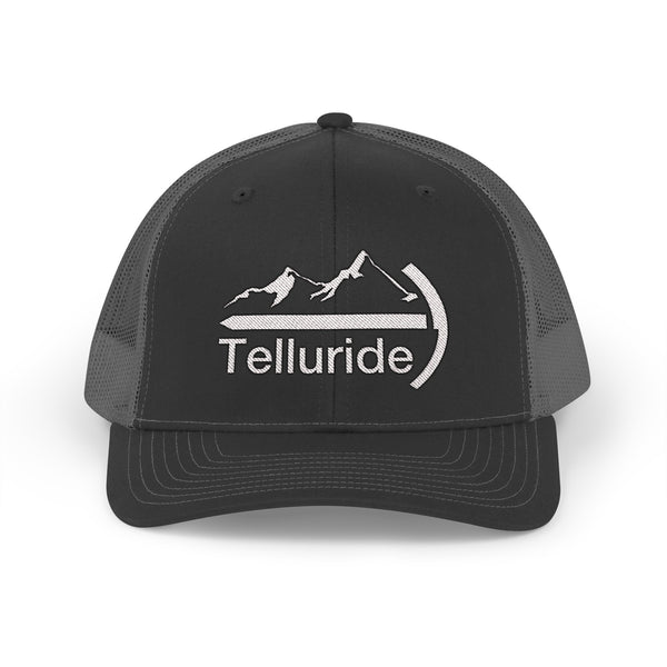 Telluride, Colorado Snapback Trucker Cap - Embroidered Telluride Hat