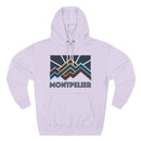 Montpelier, Vermont Hoodie - Retro Mountain Unisex Sweatshirt-5