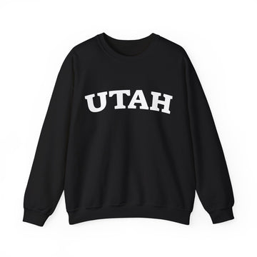 Buy black Utah Sweatshirt - Unisex Utah Crewneck Sweatshirt