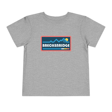 Buy athletic-heather Breckenridge, Colorado Toddler Graphic Tee - Kids Breckenridge T-Shirt