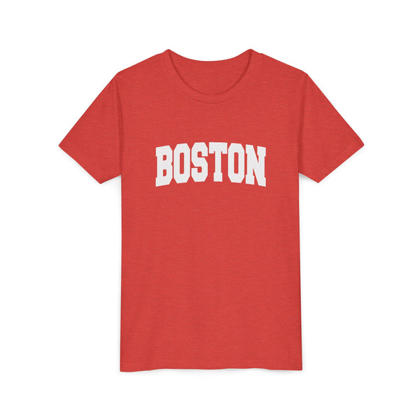 Boston, Massachusetts Youth Graphic Tee - Kids Boston T Shirt
