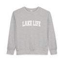 Lake Life Toddler Sweatshirt - Lake Life Toddler Crewneck Sweatshirt-1