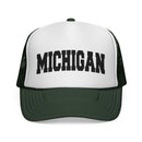 Michigan Retro Collegiate Style Trucker Hat-4