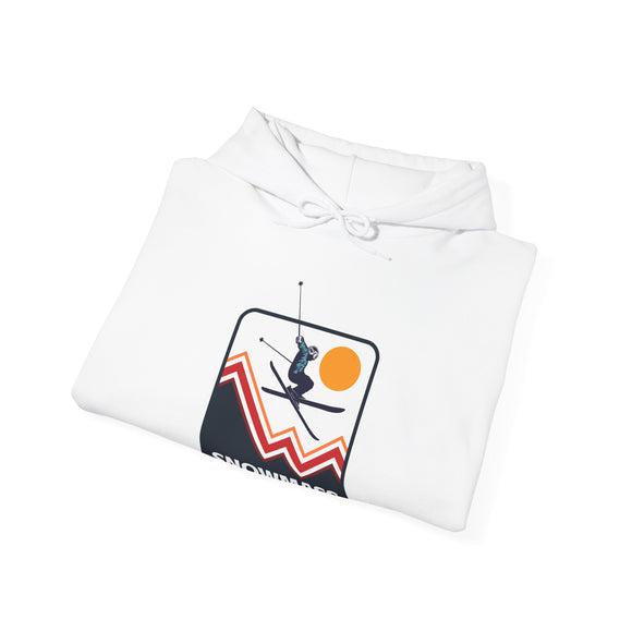 Snowmass, Colorado Hoodie - Unisex Snow Ski Jump Snowmass Hoodie Sweatshirt