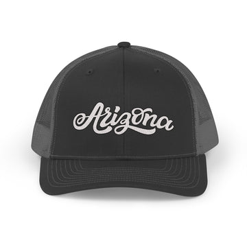 Arizona Snapback Trucker Cap - Embroidered Arizona Hat