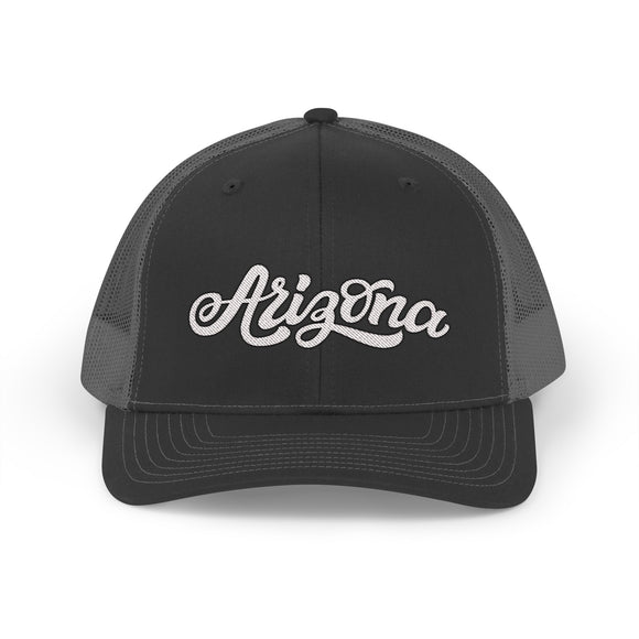 Arizona Snapback Trucker Cap - Embroidered Arizona Hat