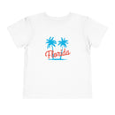 Florida Toddler T-Shirt - Retro Palm Tree Unisex Toddler Florida Shirt-2