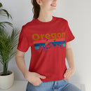 Oregon T-Shirt - Mountain Sunset Unisex Oregon Shirt-73