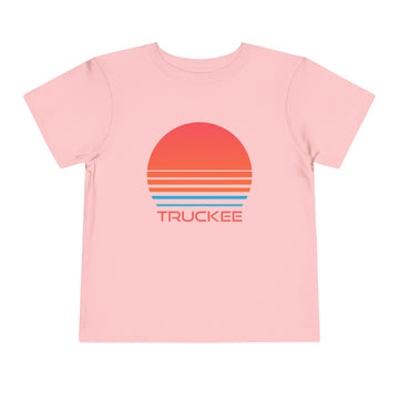 Buy pink Truckee, California Toddler T-Shirt - Retro 80s Toddler Truckee Shirt