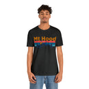 Mt Hood, Oregon Shirt - Mountain Sunset Unisex Mt Hood T-Shirt-35